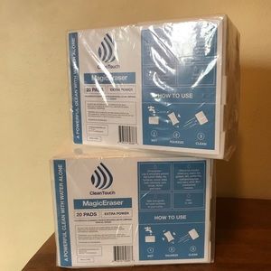 SALE ‼️Magic erasers 2packs (40pads)